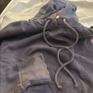 LoveShackFancy Lavender Hoodie